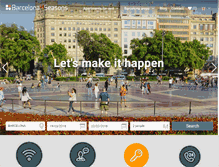 Tablet Screenshot of barcelona4seasons.com